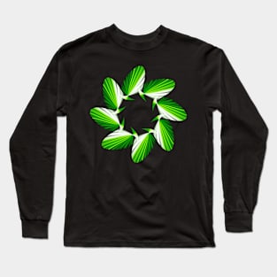 Green mandala Long Sleeve T-Shirt